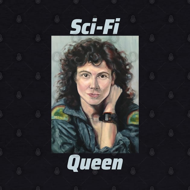 Sci-Fi Queen by SPACE ART & NATURE SHIRTS 